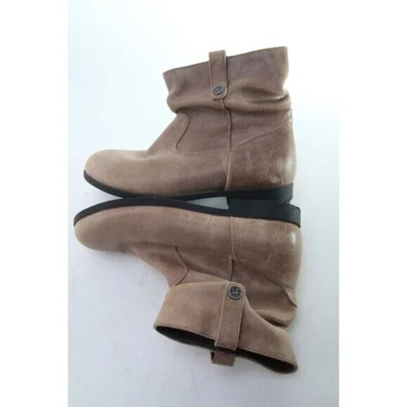 Birkenstock Sarnia Boots EU 37 US 6 Ankle Slouch Boot Zip Bootie Medium/Narrow - Picture 4 of 13